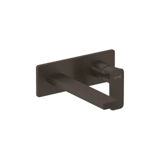 KLUDI-RENON 2Loch-Wand-Einhandmischer 210 MM Brushed Gunmetal PVD 42244N275