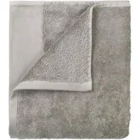 blomus Handtuch RIVA Gästehandtuch 4er Set Gästetuch Handtuch Baumwolle elephant skin, Frottee (4-St), 100% Baumwolle
