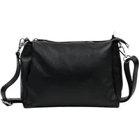 BRISE TASCHE Schultertasche Brise – Echtleder Schultertasche, 3-Fach, kompakt & stilvoll, kompakt leicht übersichtliche Fächeraufteilung