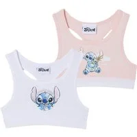 vertbaudet Unterhemd Bustiers Mädchen LILO & STITCH Disney 2er-Pack