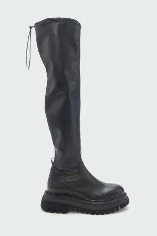 Chip Oberschenkelhoher Stiefel (Damen)