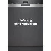 SIEMENS teilintegrierbarer Geschirrspüler iQ500 SN55ES12CE, 14 Maßgedecke, Made in Germany, Automatische Türöffnung für Effizienz