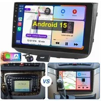ESSGOO 10" Für Mercedes-Benz Vito 2 W639 Viano 2 2003-2014 Android 15 Autoradio (RDS, Digitalradio (DAB), FM, AM, 2 DIN Carplay Bluetooth Navigationsgeräte Rückfahrkamera(optional)