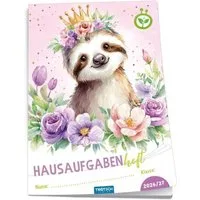 Trötsch Verlag Schulheft TRÖTSCH Hausaufgabenheft Grundschule Faultier 2026/27