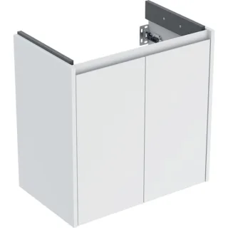 Geberit Renova Compact Unterschrank für Waschtisch, mit zwei Türen: 59.1x60.6x36.4cm, 504085001 504085001