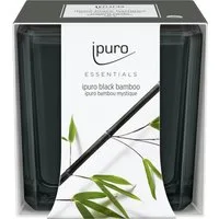 IPURO Duftkerze ipuro ESSENTIALS Duftkerze Black Bamboo 125 g