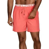 Jack & Jones Badeshorts Herren Badehose MAUI JJSWIM Regular Fit (1-St) Sportshorts mit Kordelzug