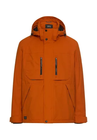 camel active - teXXXactive® Jacke mit abnehmbarer Kapuze cinnamon - Gr. - 35