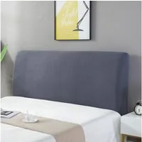 TUWENA Betthusse Bett Kopfteil Bezug, Stretchbarer Staubdichte Kopfteil Schutzhülle