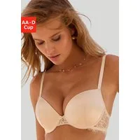 LASCANA Push-up-BH Alana mit hohem Seidenanteil und edler Spitze, Dessous