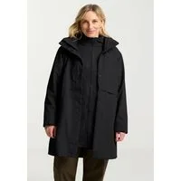 Jack Wolfskin 3-in-1-Funktionsmantel BAYLIGHT 3IN1 COAT W 3-in-1 Mantel, warm, wasserdicht und winddicht