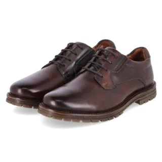 Salamander Halbschuhe - Gr. 41 - Braun - Glattleder