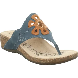JOSEF SEIBEL Damen Zehentrenner Natalya 09 in jeans-kombi