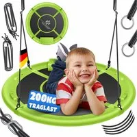 KESSER Nestschaukel, Nestschaukel Tellerschaukel Hängeschaukel Rundschaukel