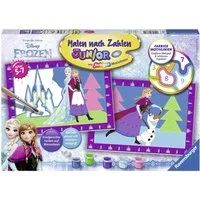 Ravensburger Malen nach Zahlen Junior, Disney Frozen, Die Eiskönigin, Made in Europe