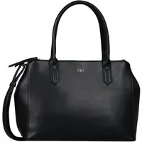 TOM TAILOR Shopper Roma, aus fein genarbtem Lederimitat, modisch schlicht