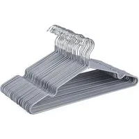 House Day Kleiderbügel Gummibeschichtet Metall Kleiderbügel, (Packung, 40-tlg), platzsparend, strapazierfähige Kleiderbügel