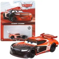 Disney Cars Spielzeug-Rennwagen Tim Treadless DXV41 Disney Cars Cast 1:55 Autos Mattel Fahrzeuge