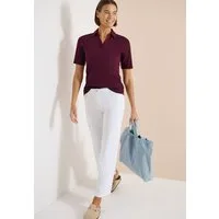 CECIL Poloshirt aus reiner Baumwolle