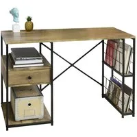 SoBuy Schreibtisch FWT61, Computertisch Arbeitstisch Bürotisch für Homeoffice Tisch
