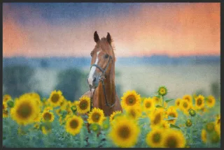 Fussmatte Pferd 4509 | Größe: 60 cm x 45 cm