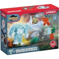 Schleich® Spielfigur ELDRADOR® CREATURES, Eis-Roboter Value Pack (72226), (11-tlg)