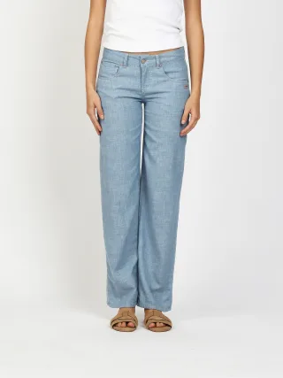 GANG Damen Jeans 94RIVER - comfort straight fit Jeans ice blue