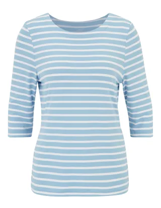 JOY sportswear - CARINA T-Shirt bleu stripes - Gr. - 38