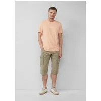 s.Oliver Shorts Bermuda FILE File: Gemusterte Cargo-Bermuda aus Baumwollmix im Relaxed Fit