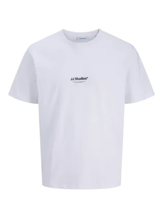 JACK&JONES - JJESOHO TEE SS CREW NECK NOOS White - Gr. - M