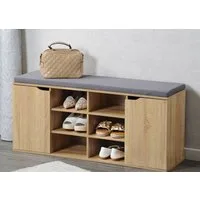 Kesper Schuhregal Schuhregal mit Sitzfläche, KESPER