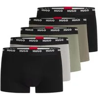 HUGO Trunk Trunk Five Pack (5-St., 5 Stück) mit umlaufendem Markenschriftzug am Bund