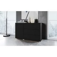 OTTO home Sideboard PARIS (1 St), Moderne 110cm breite grifflose Kommode, vielseitig einsetzbar