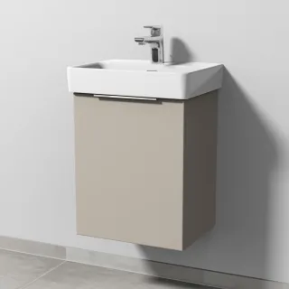 Sanipa 3way Waschtischunterbau zu Laufen Pro S Waschtisch mit 1 Tür, Kaschmir-Matt UP7831U