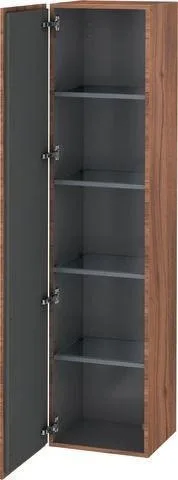 Duravit L-Cube Hochschrank Nussbaum Matt 400x363x1760 mm - LC1180L7979 LC1180L7979