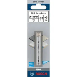Bosch PRO Diamantbohrer Expert for Ceramic, 10 mm - 2608599051
