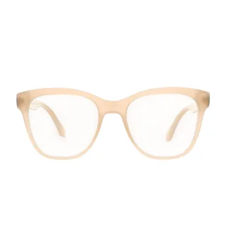 Off-White - "Style Sun" Quadratisch-Sonnenbrille (Beige/Blau)