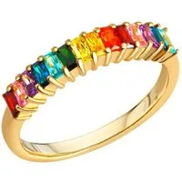 Firetti Fingerring Schmuck Geschenk Silber 925 Silberring Multi, mit Zirkonia (synth)