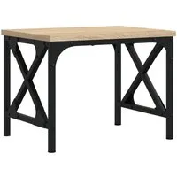 vidaXL Druckertisch Druckerständer Sonoma-Eiche 40x30x31 cm Holzwerkstoff