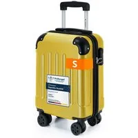 YONSLY Hartschalen-Trolley Hartschalen-Reisekoffer Trolley Rollkoffer in S/M/L/XL Größen, 4 Rollen, mit 360°-Lenkrollen, Zahlenschloss und mehrstufigem Teleskopgriff