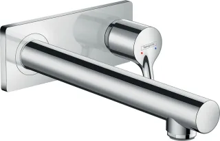 Hansgrohe 2-Loch Waschtischmischer Unterputz Talis S F-Set chrom langer Auslauf, 72111000 , 72111000 72111000