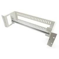 Professional 483 mm (19")-Hutschienenträger, Kabelführung grau, 3 HE