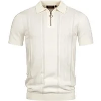 Indicode Poloshirt Herren INSago Polo Shirt Herrenshirt Kurzarm-Poloshirt mit Reißverschluss