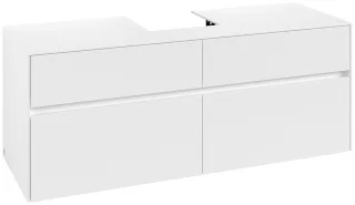 Villeroy & Boch Waschtischunterschrank Collaro C10000 1400x548x500mm White Matt C10000MS
