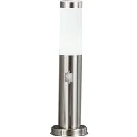 GLOBO LIGHTING LED Außen-Stehlampe, Leuchtmittel inklusive, Warmweiß, Außenleuchte Stehlampe Leuchte Wegeleuchte Sockelleuchte Garten, IP44