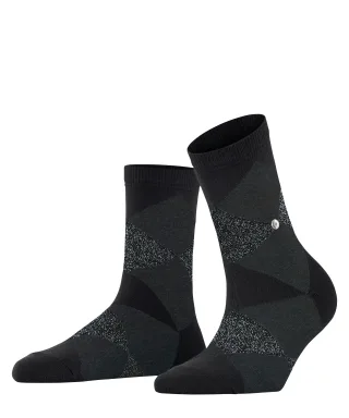 Burlington - Burlington Glitter Bonnie Damen black - Gr. - 38.5