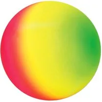 Togu Spielball Spielball Regenbogen, Die intensiven Modefarben verlaufen ineinander