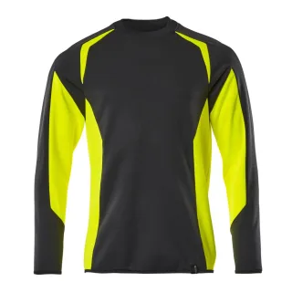 MASCOT Herren Sweatshirt ACCELERATE SAFE Schwarz / Hi-vis Gelb S - 22084-781-0917-S