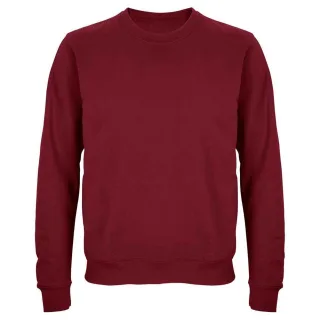 SOLS - "Columbia" Sweatshirt Rundhalsausschnitt für Herren/Damen Unisex (Burgunderrot)
