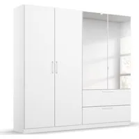 OTTO home Drehtürenschrank Kleiderschrank Schrank Garderobe Wäscheschrank CHALLENGER (Breiten 181/226 cm, Höhen 197/210 cm) mit Spiegeltüren und geräumigen Schubladen MADE IN GERMANY